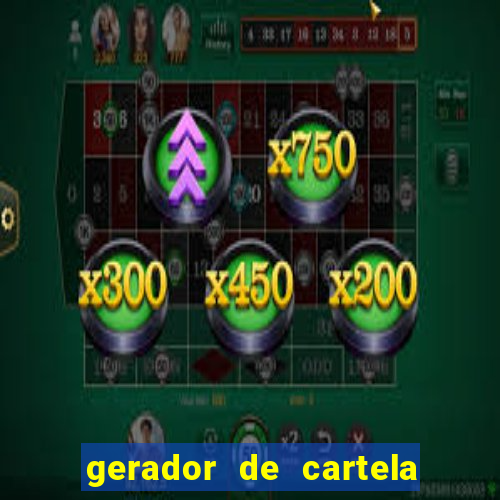 gerador de cartela bingo 1 a 75